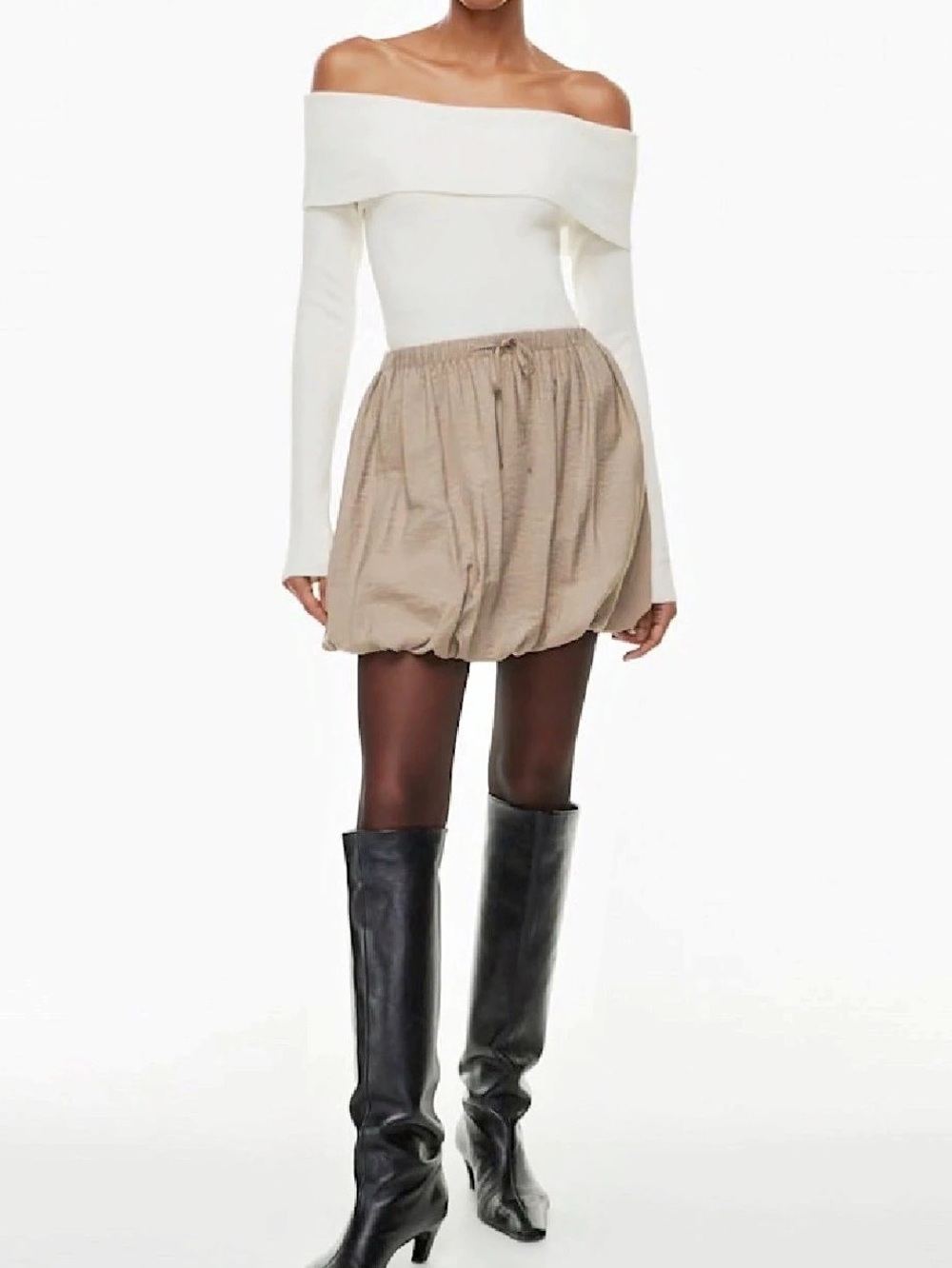 Wilfred Bloomsbury High Waist Shorts in Brown Small NWT